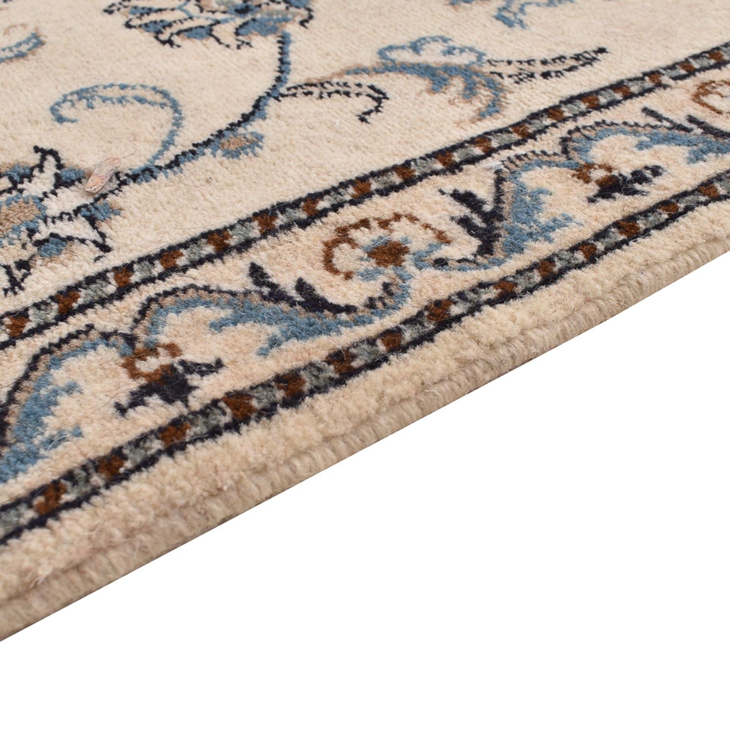Alfombra de pasillo Alfombra persa - Nain - 300 x 80 cm - beige