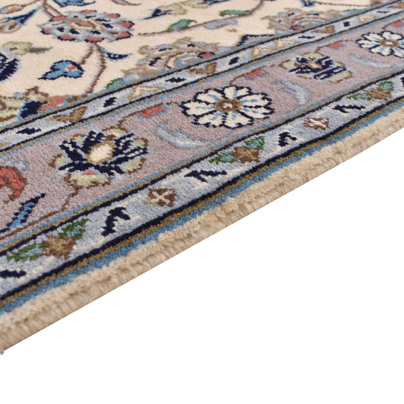 Alfombra de pasillo Alfombra persa - Keshan - 308 x 80 cm - beige