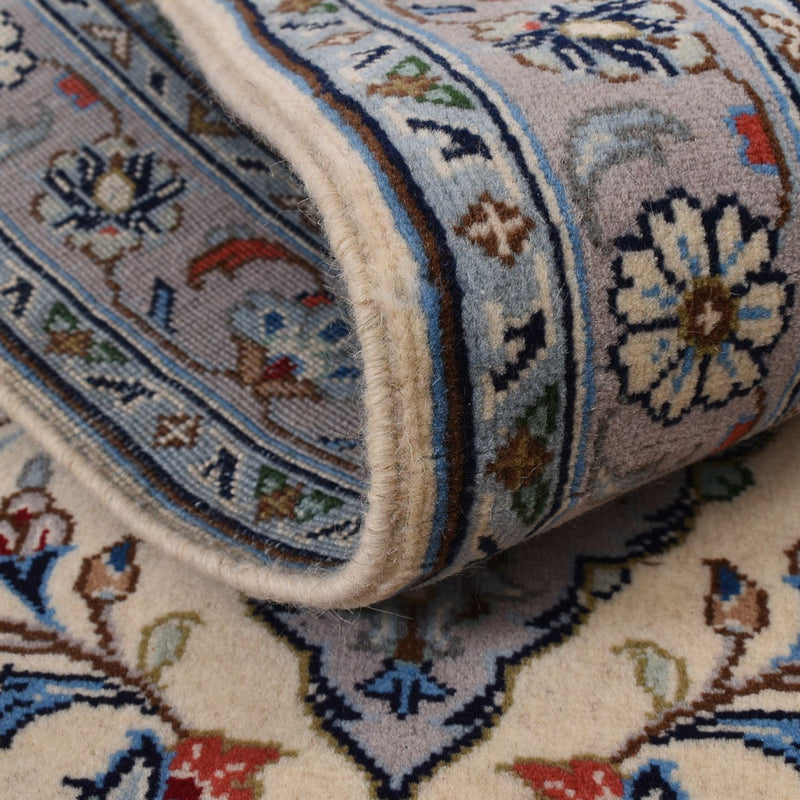 Alfombra de pasillo Alfombra persa - Keshan - 311 x 80 cm - beige