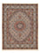 Alfombra persa - Clásica - 196 x 150 cm - marrón oscuro