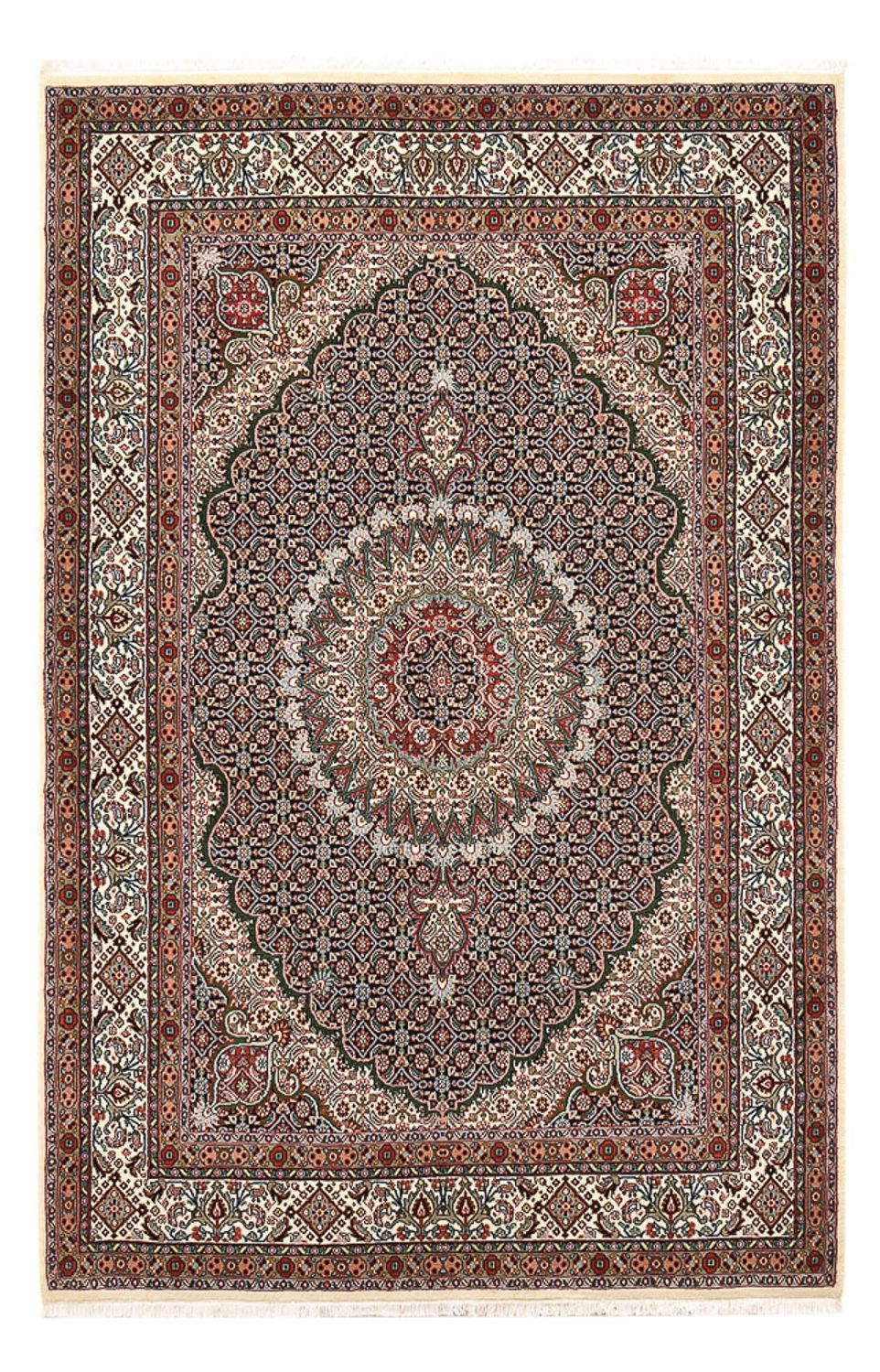 Alfombra persa - Clásica - 229 x 150 cm - marrón