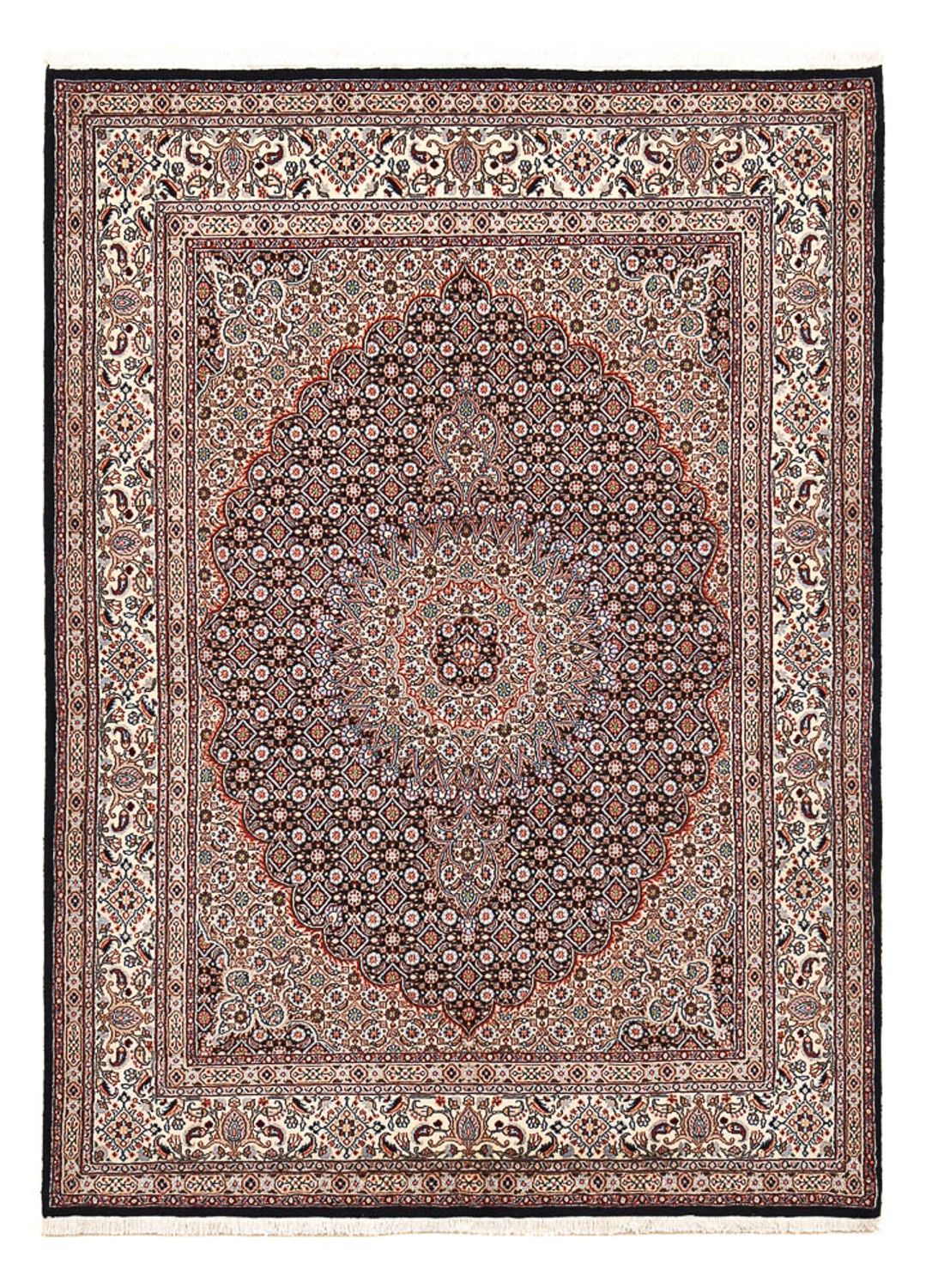 Alfombra persa - Clásica - 203 x 146 cm - marrón