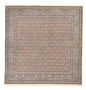 Alfombra persa - Clásica cuadrado  - 200 x 200 cm - marrón claro