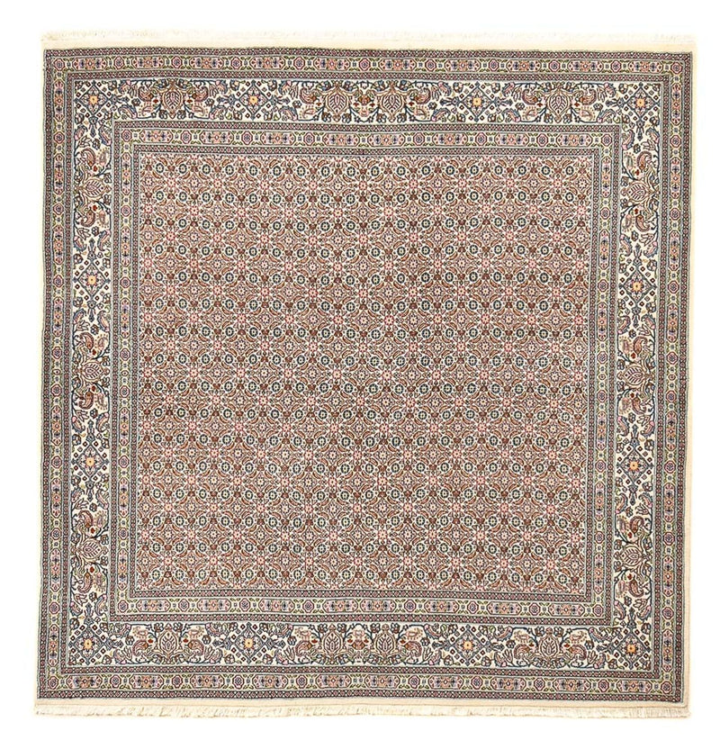 Alfombra persa - Clásica cuadrado  - 200 x 200 cm - marrón claro