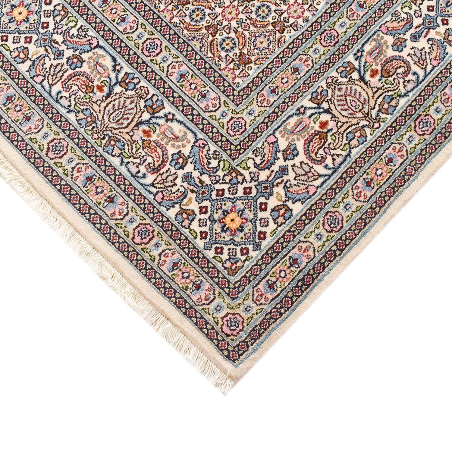 Alfombra persa - Clásica cuadrado  - 200 x 200 cm - marrón claro