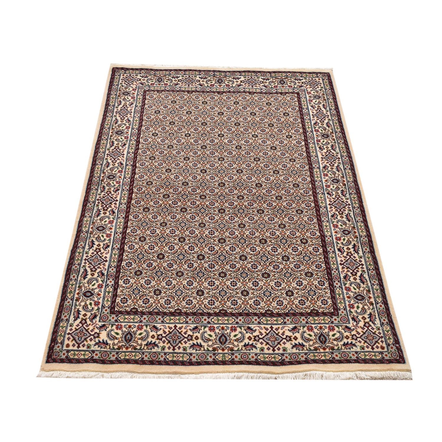 Alfombra persa - Clásica - 146 x 99 cm - marrón claro