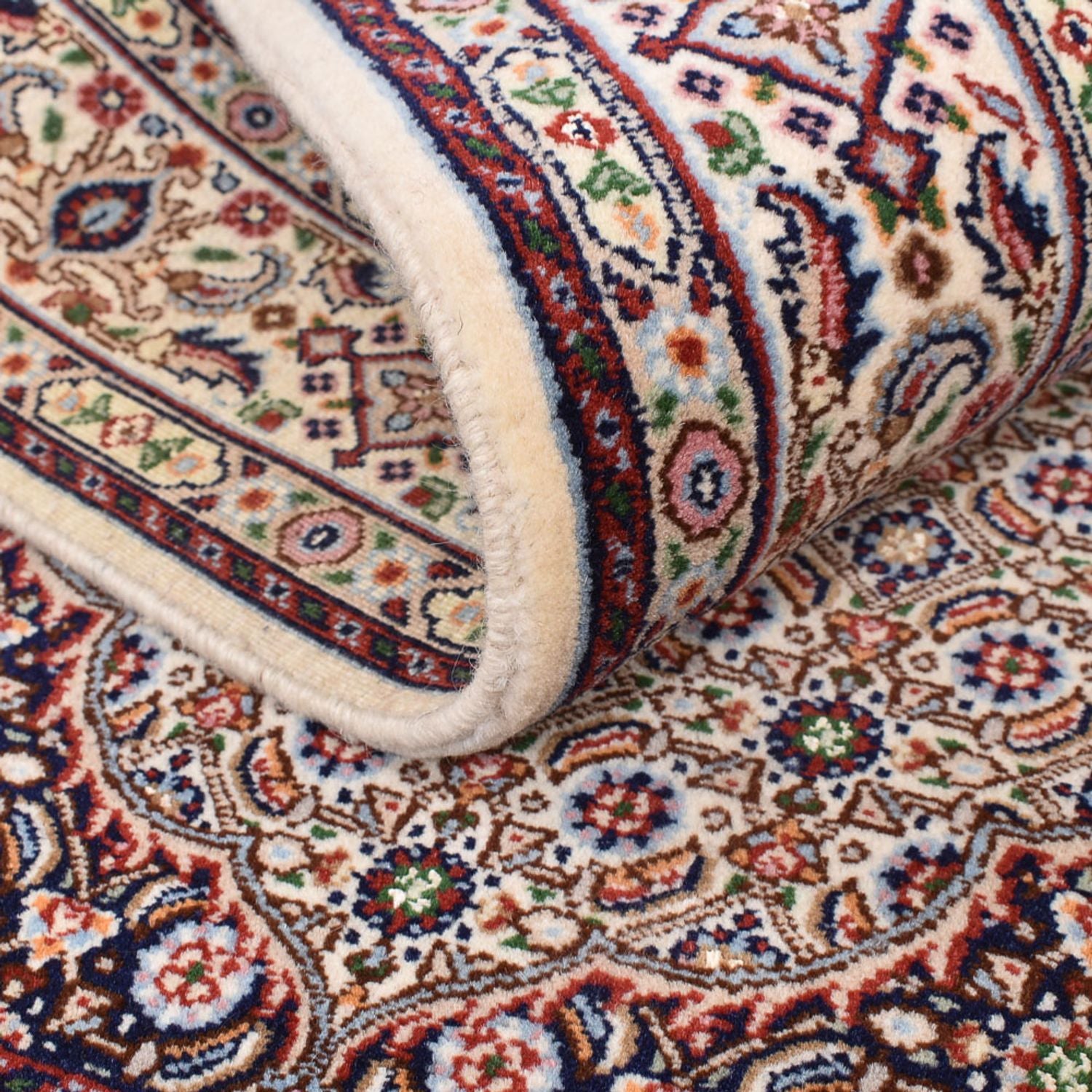 Alfombra persa - Clásica - 151 x 100 cm - marrón claro