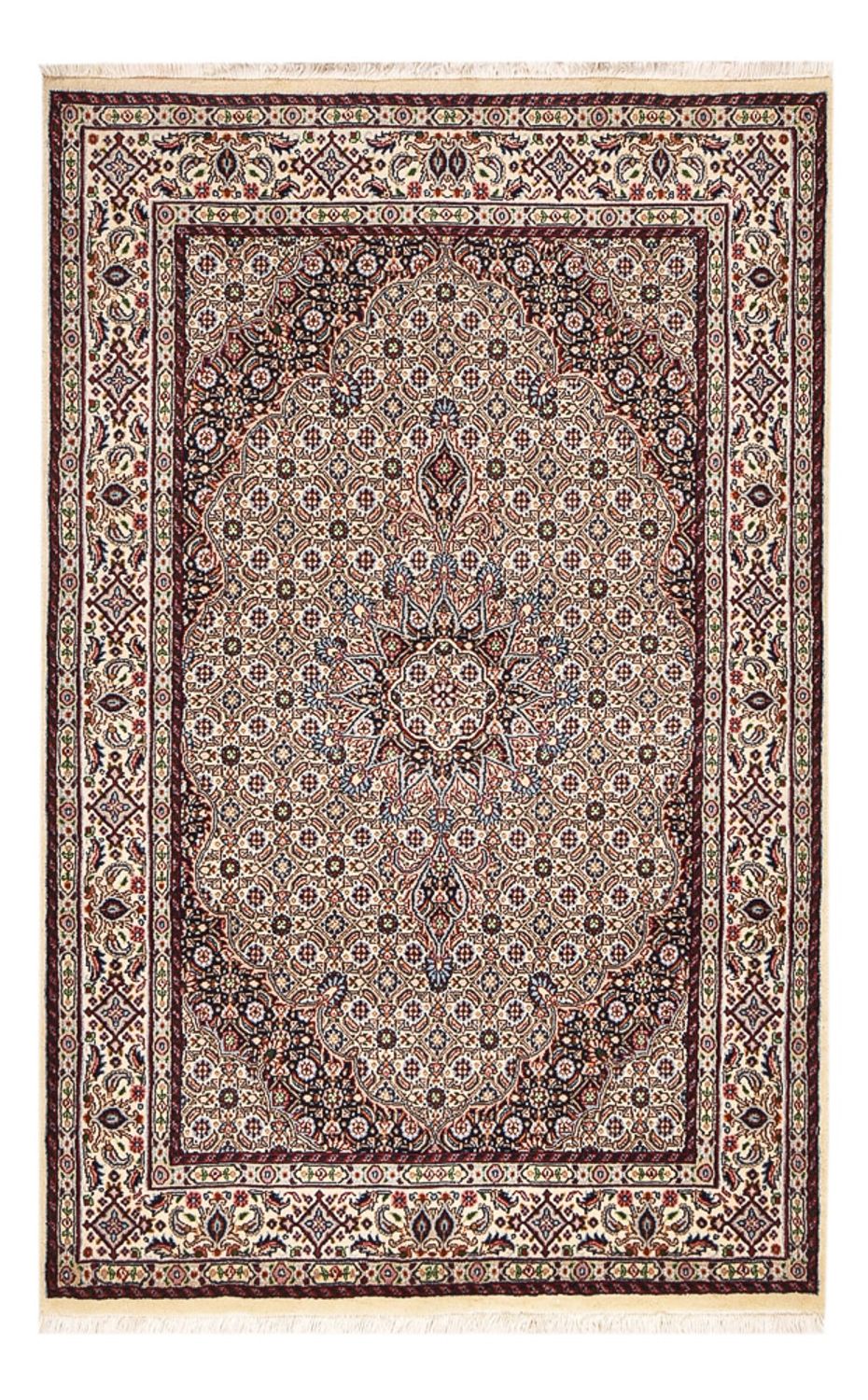 Alfombra persa - Clásica - 153 x 99 cm - marrón claro