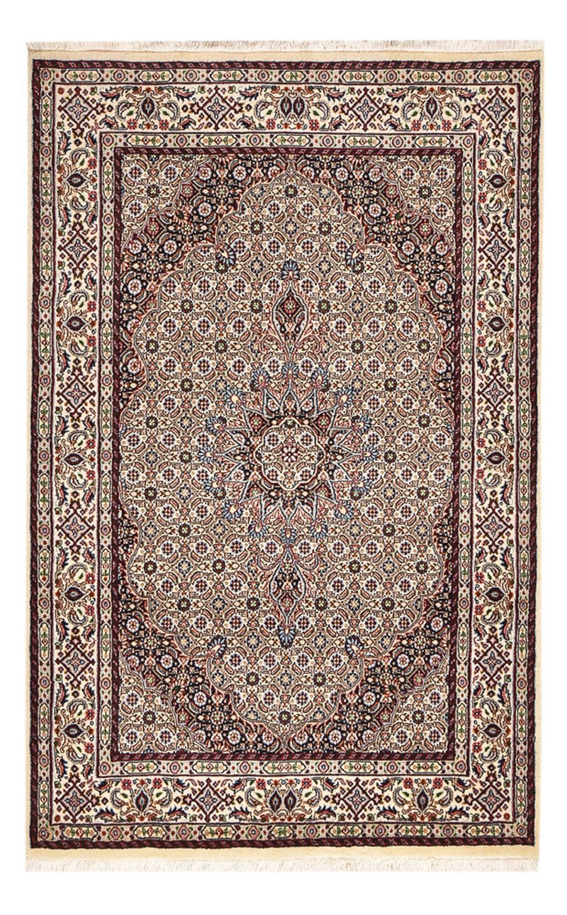 Alfombra persa - Clásica - 153 x 99 cm - marrón claro