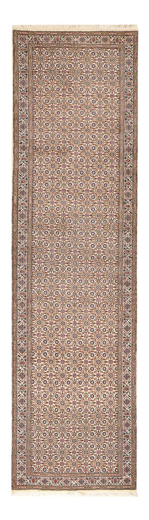 Alfombra de pasillo Alfombra persa - Clásica - 290 x 79 cm - marrón claro