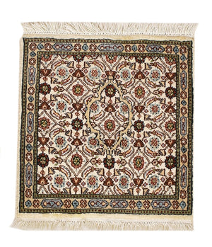 Alfombra persa - Clásica - 40 x 40 cm - multicolor
