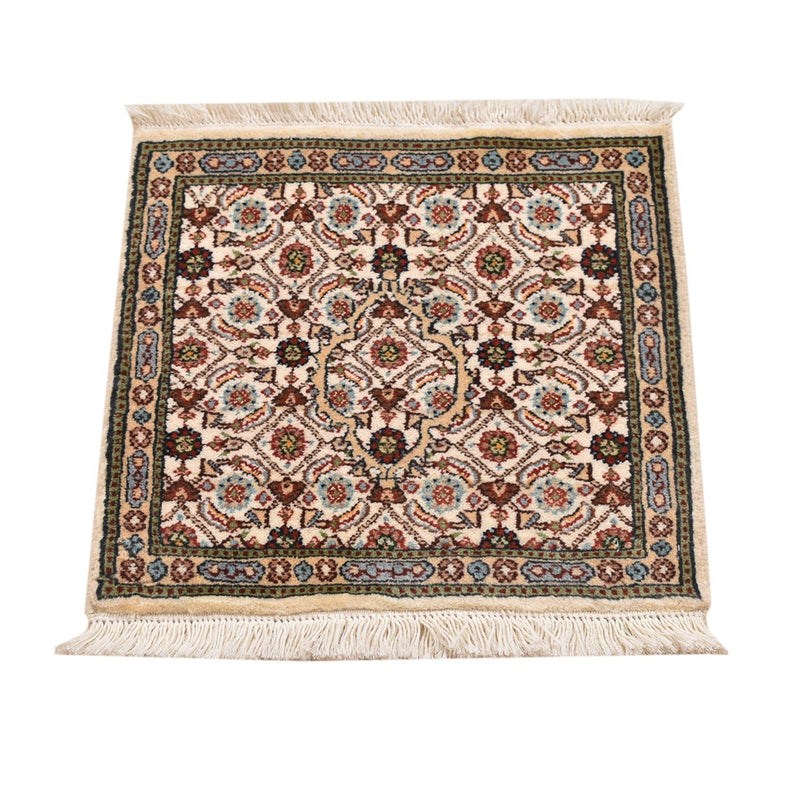 Alfombra persa - Clásica - 40 x 40 cm - multicolor
