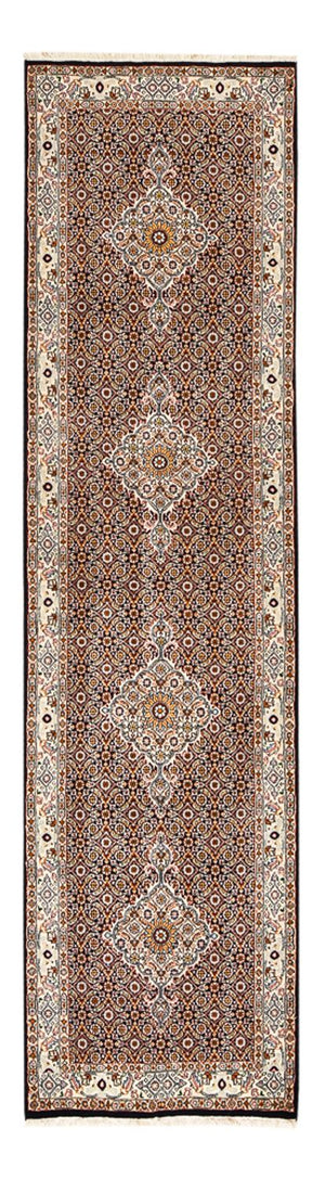 Alfombra de pasillo Alfombra persa - Clásica - 300 x 75 cm - marrón claro