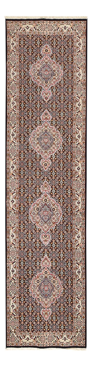 Alfombra de pasillo Alfombra persa - Clásica - 314 x 77 cm - marrón claro