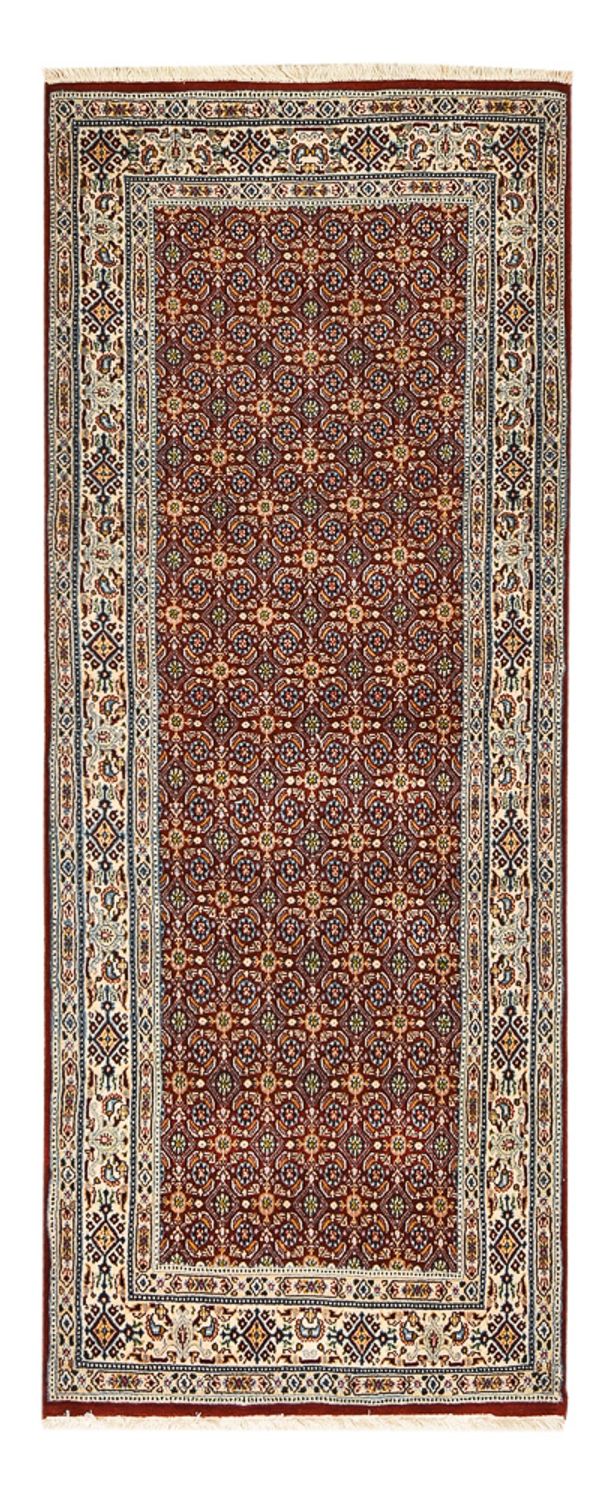 Alfombra de pasillo Alfombra persa - Clásica - 200 x 79 cm - rojo claro