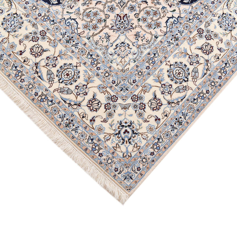 Alfombra Persa - Nain - Prima forma especial  - 211 x 269 cm - azul oscuro