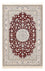 Alfombra Persa - Nain - Prima - 236 x 150 cm - rojo oscuro