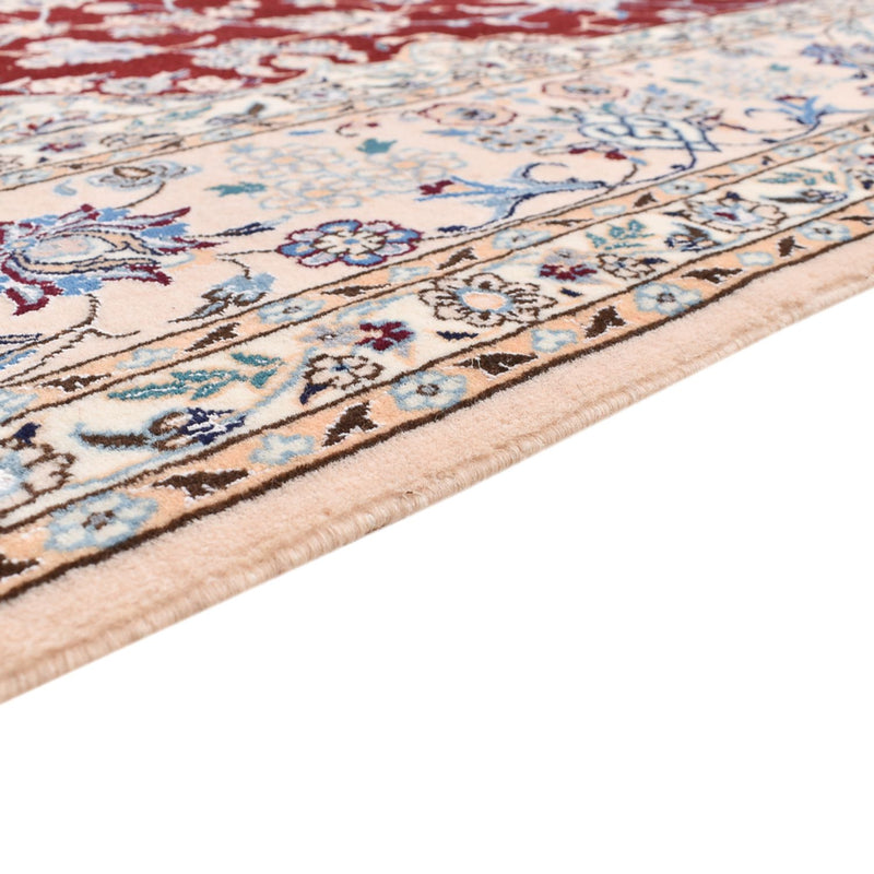 Alfombra Persa - Nain - Prima - 236 x 150 cm - rojo oscuro