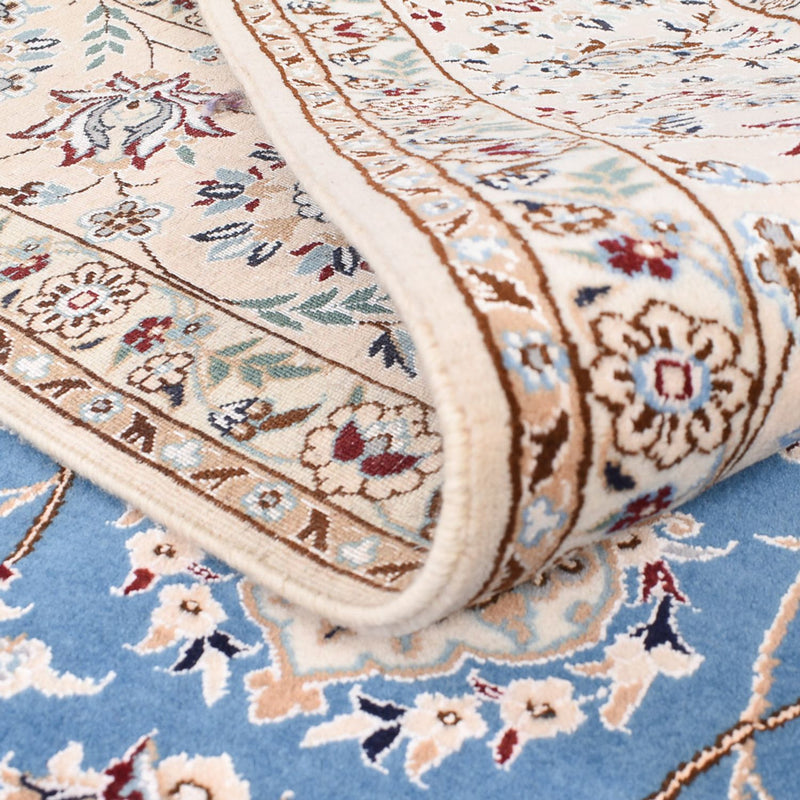Alfombra Persa - Nain - Prima - 221 x 159 cm - azul