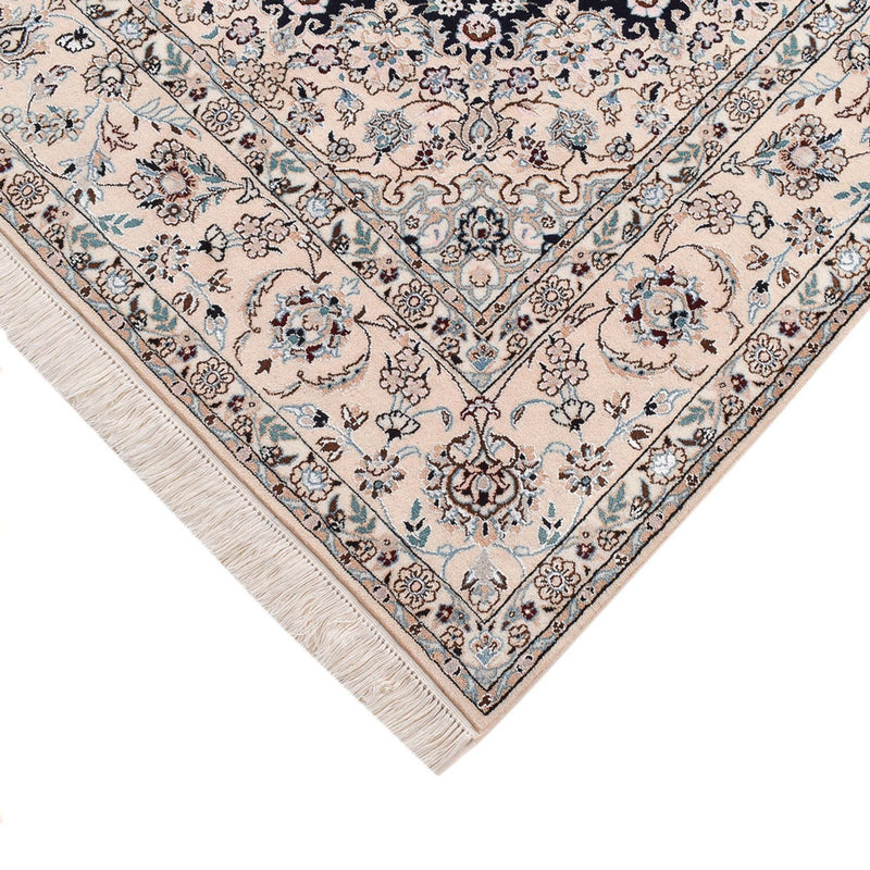 Alfombra Persa - Nain - Prima - 237 x 158 cm - azul oscuro