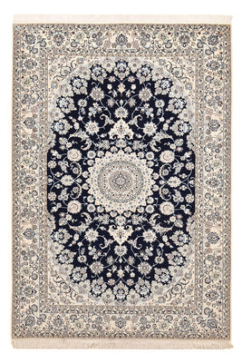 Alfombra Persa - Nain - Prima - 245 x 165 cm - azul oscuro