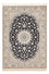 Alfombra Persa - Nain - Prima - 240 x 161 cm - azul oscuro