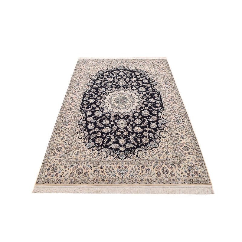 Alfombra Persa - Nain - Prima - 240 x 161 cm - azul oscuro