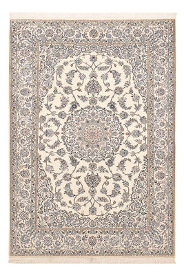 Alfombra Persa - Nain - Prima - 219 x 146 cm - gris claro