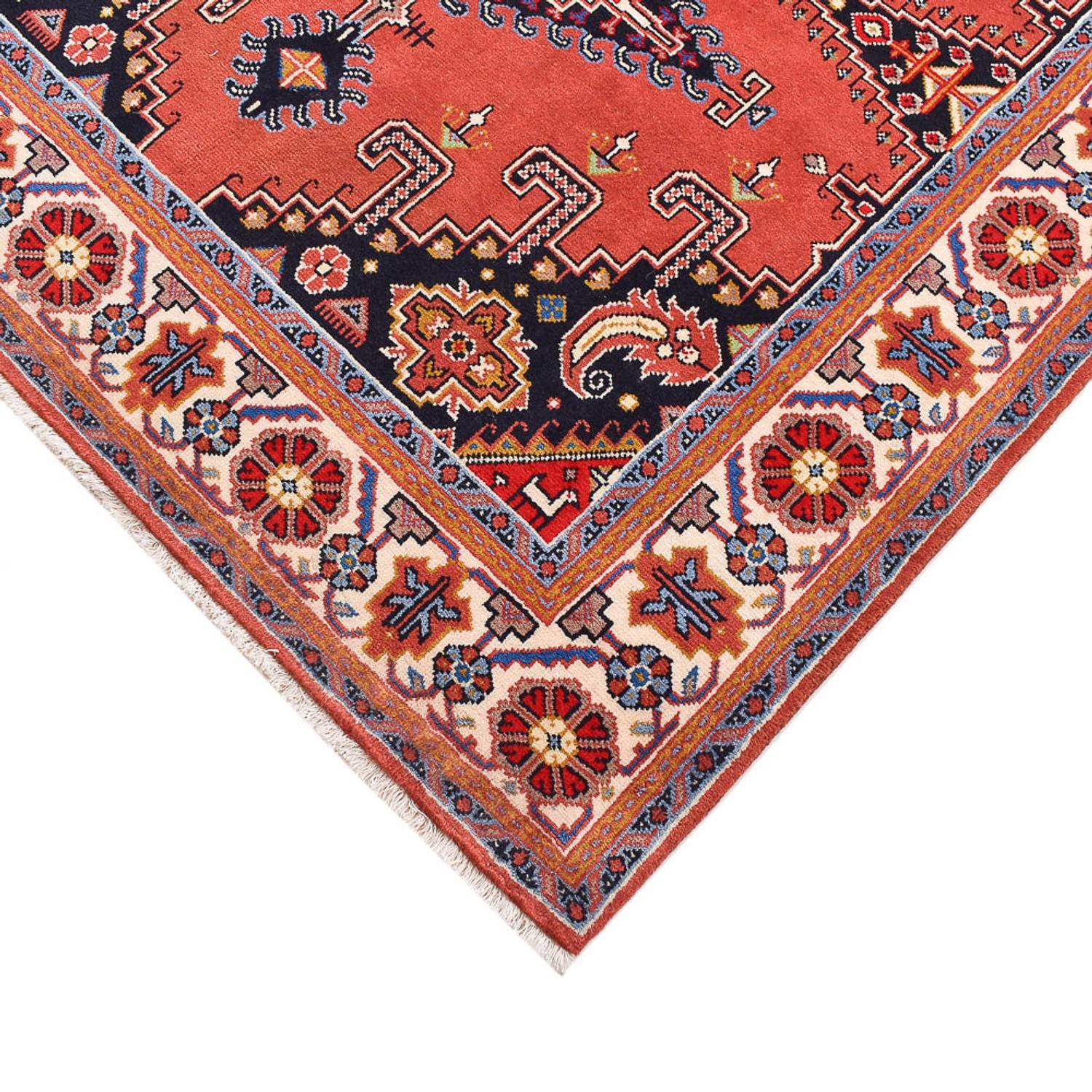 Alfombra persa - Nómada - 255 x 155 cm - rojo