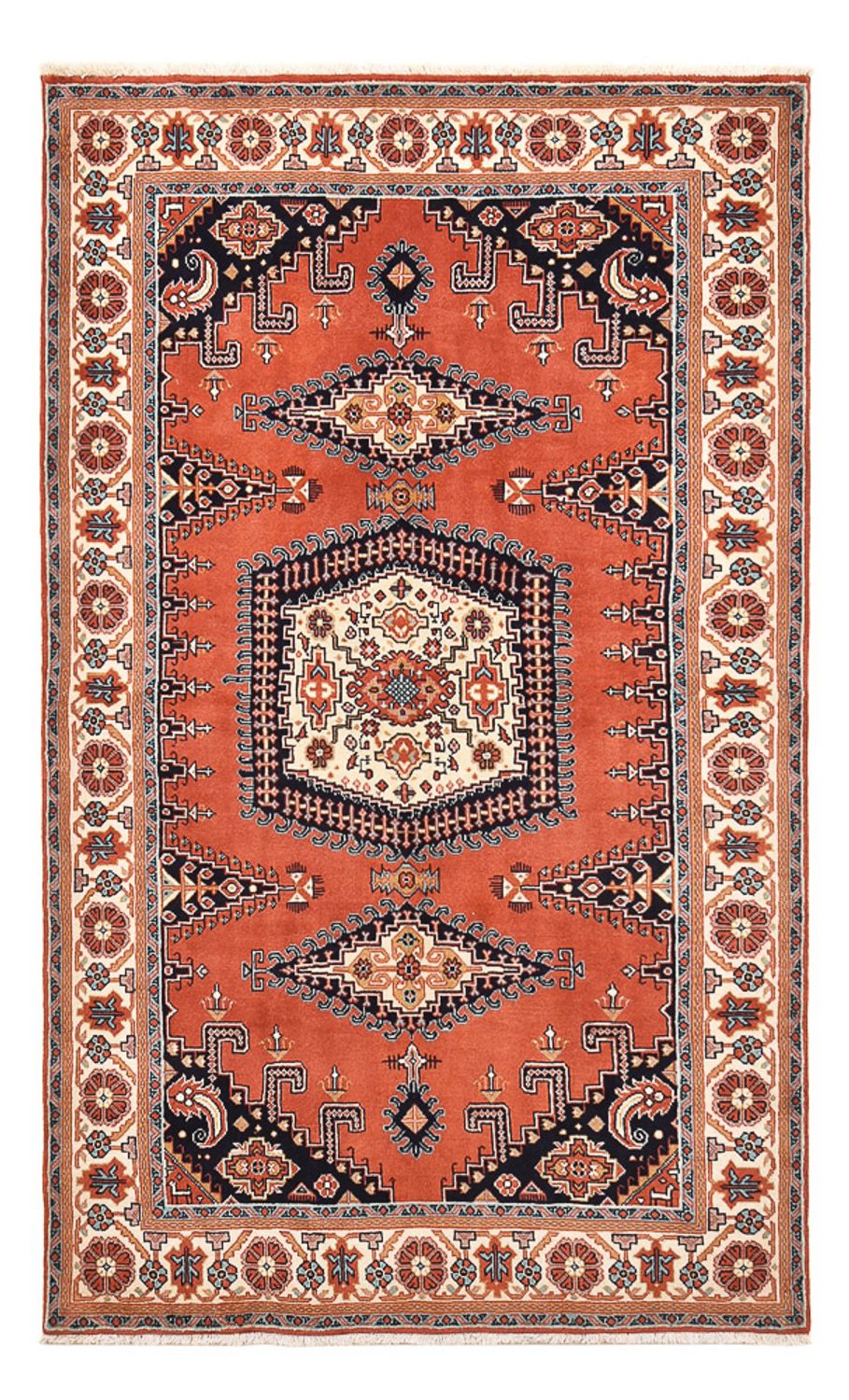 Alfombra persa - Nómada - 245 x 147 cm - rojo