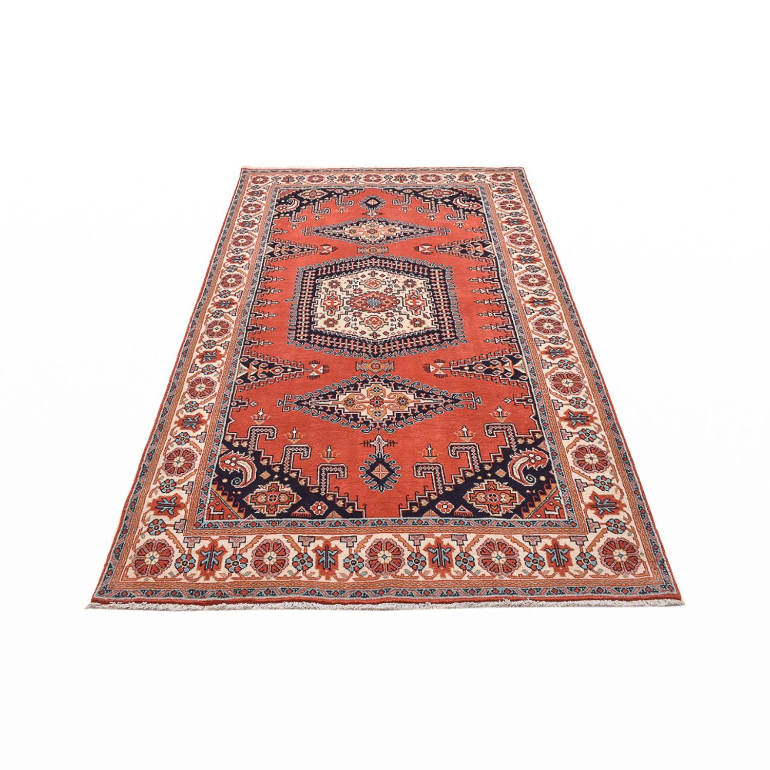 Alfombra persa - Nómada - 245 x 147 cm - rojo