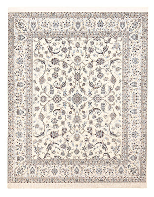 Alfombra Persa - Nain - Prima - 255 x 210 cm - gris claro