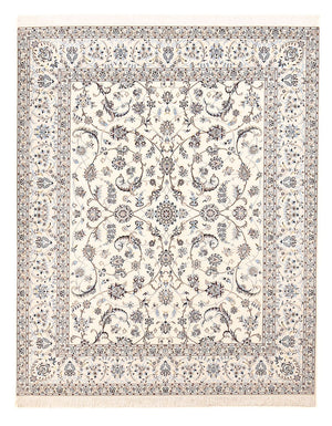 Alfombra Persa - Nain - Prima - 255 x 210 cm - gris claro