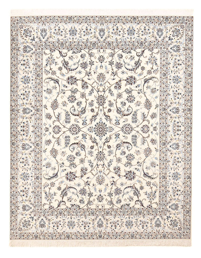 Alfombra Persa - Nain - Prima - 255 x 210 cm - gris claro