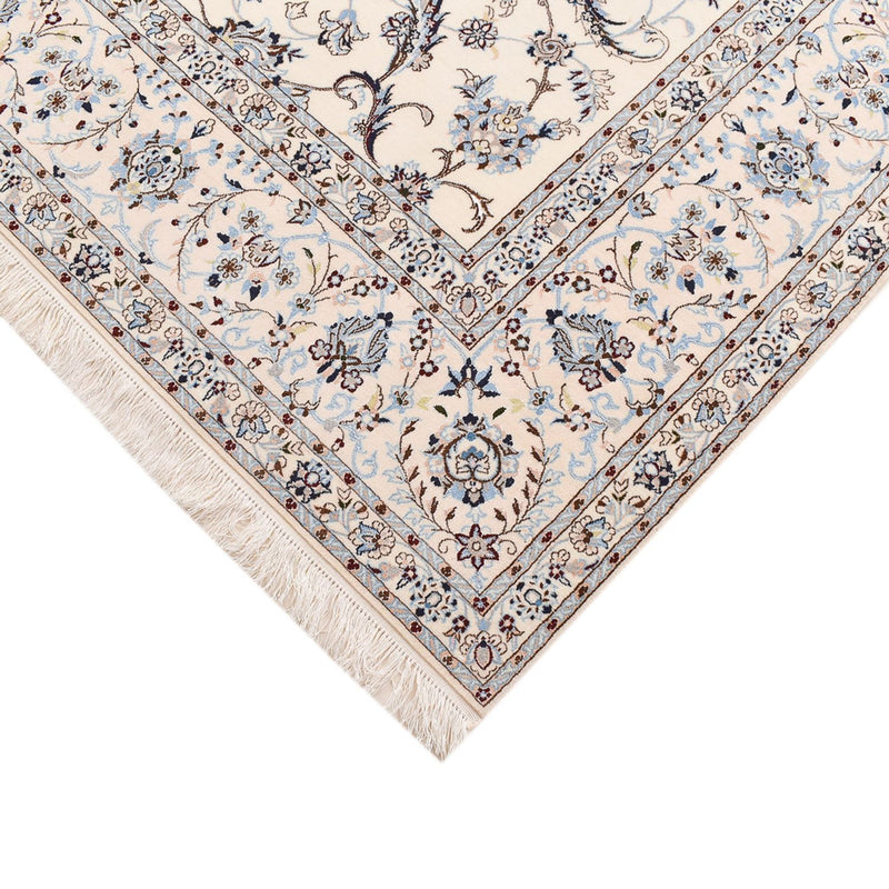 Alfombra Persa - Nain - Prima - 255 x 210 cm - gris claro