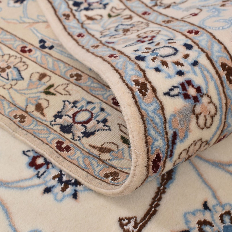 Alfombra Persa - Nain - Prima - 255 x 210 cm - gris claro