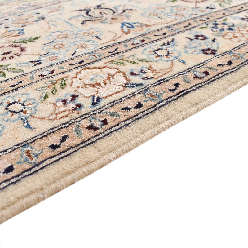 Alfombra Persa - Nain - Real - 305 x 205 cm - gris claro