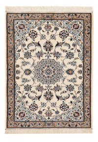 Alfombra Persa - Nain - Real - 87 x 66 cm - crema
