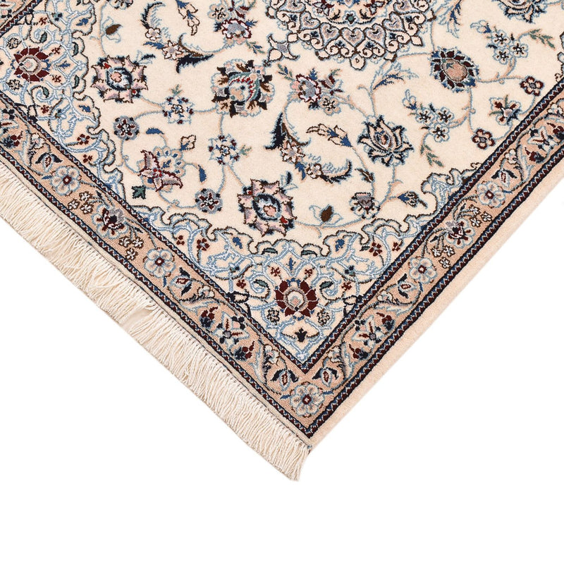 Alfombra Persa - Nain - Real - 87 x 66 cm - crema