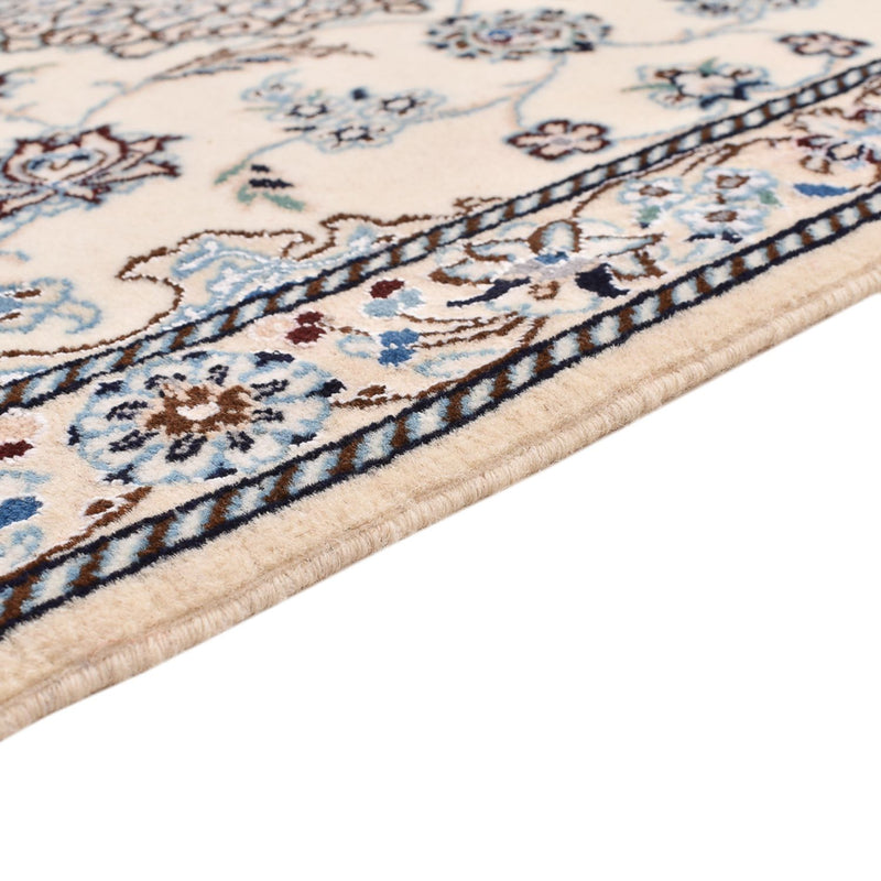 Alfombra Persa - Nain - Real - 109 x 69 cm - gris claro