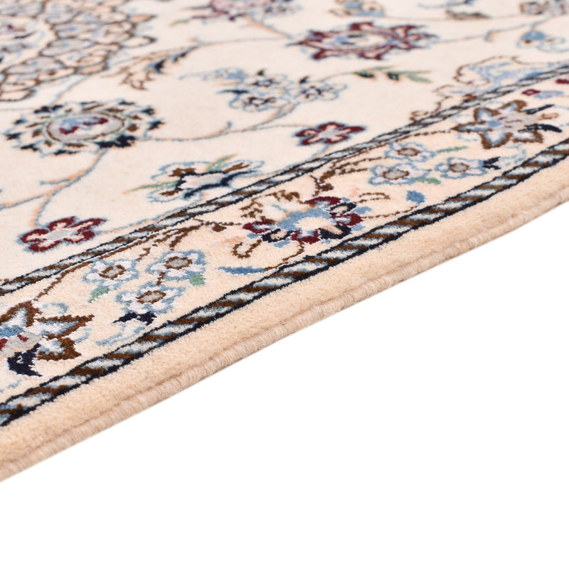 Alfombra Persa - Nain - Real - 108 x 71 cm - gris claro