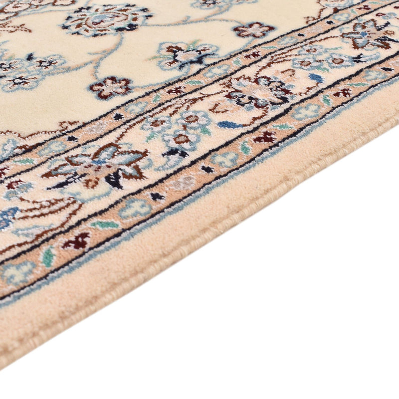 Alfombra Persa - Nain - Real - 113 x 74 cm - gris claro