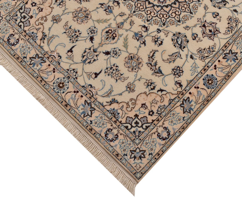 Alfombra de pasillo Alfombra Persa - Nain - Prima - 403 x 87 cm - beige