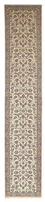 Alfombra de pasillo Alfombra Persa - Nain - Prima - 520 x 100 cm - beige