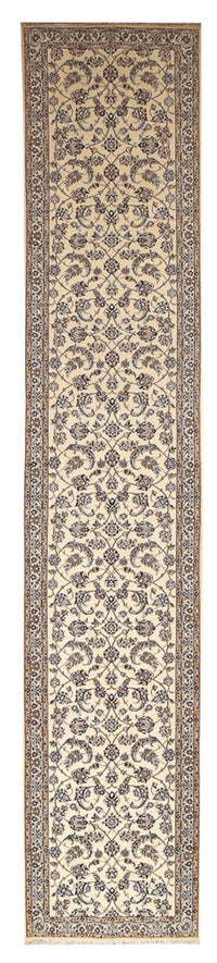 Alfombra de pasillo Alfombra Persa - Nain - Prima - 520 x 100 cm - beige
