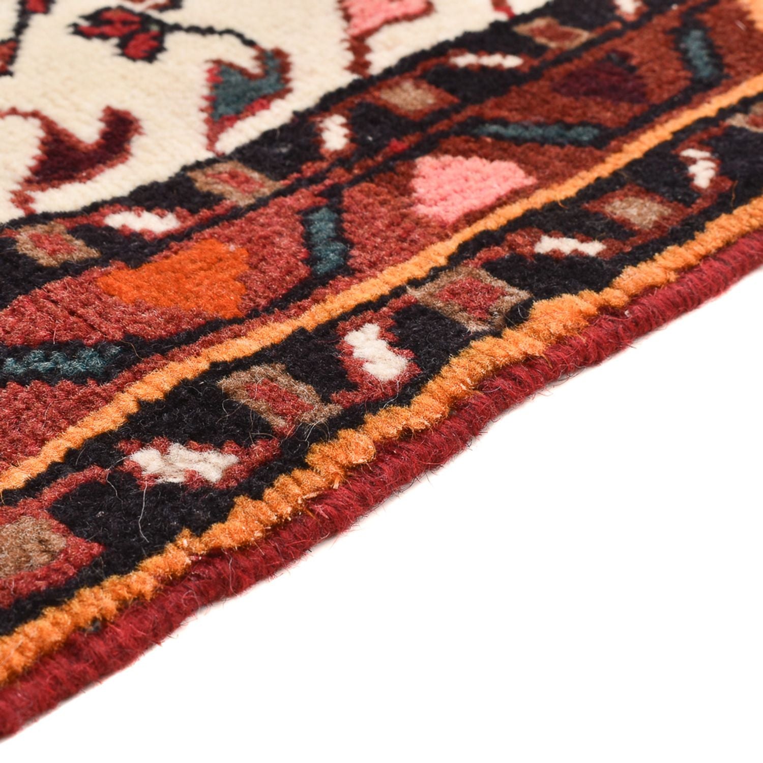 Alfombra persa - Nómada - 123 x 88 cm - multicolor