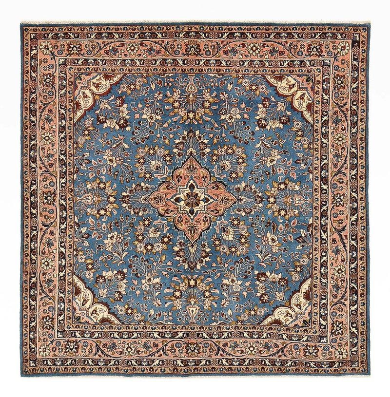 Alfombra persa - Nómada cuadrado  - 211 x 206 cm - azul