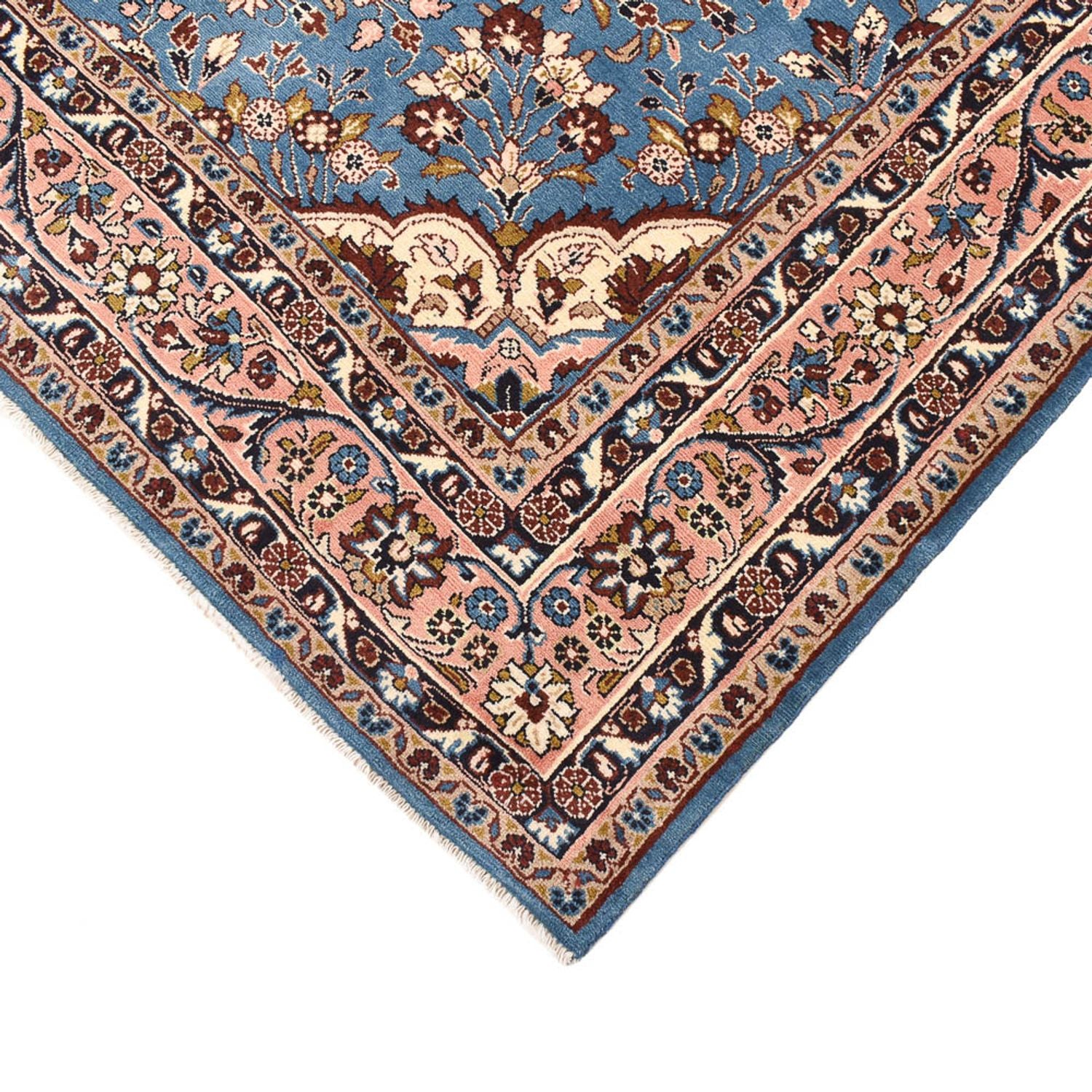 Alfombra persa - Nómada cuadrado  - 211 x 206 cm - azul