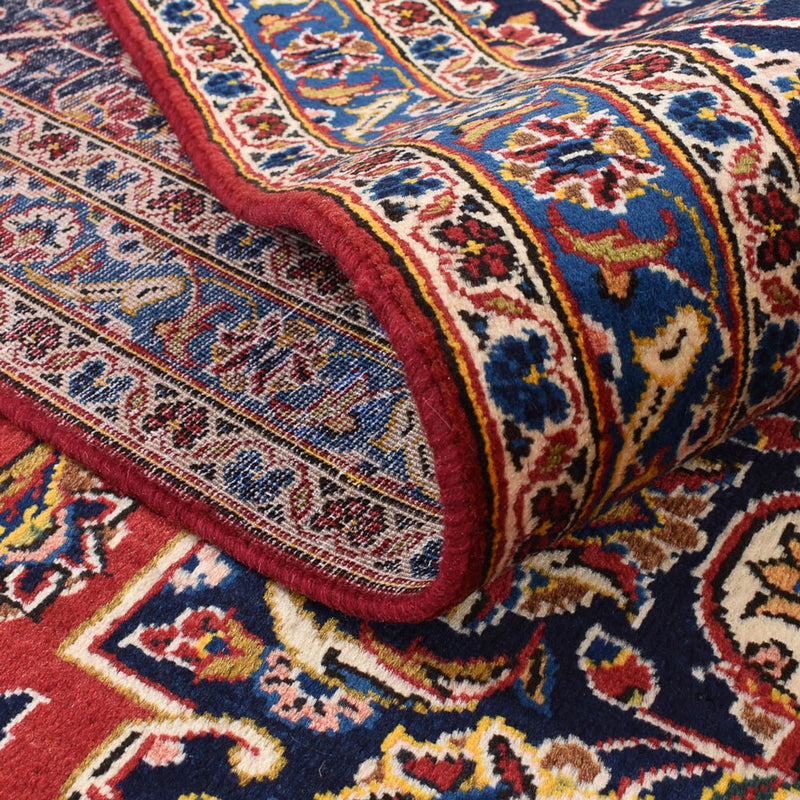 Alfombra persa - Keshan - 409 x 301 cm - rojo