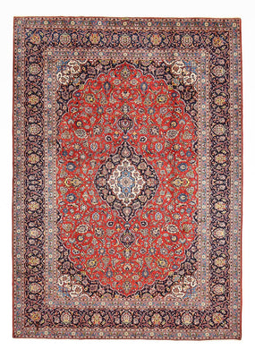 Alfombra persa - Keshan - 420 x 302 cm - rojo